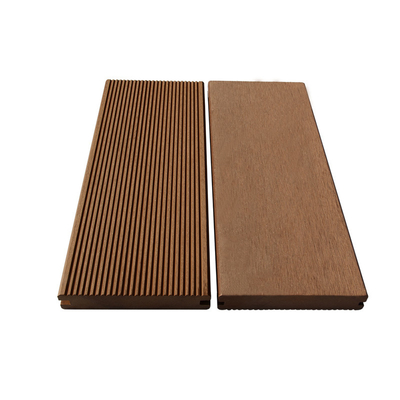 Anti Rot Hotel Solid Composite Decking Boards 138x26mm Recyclable